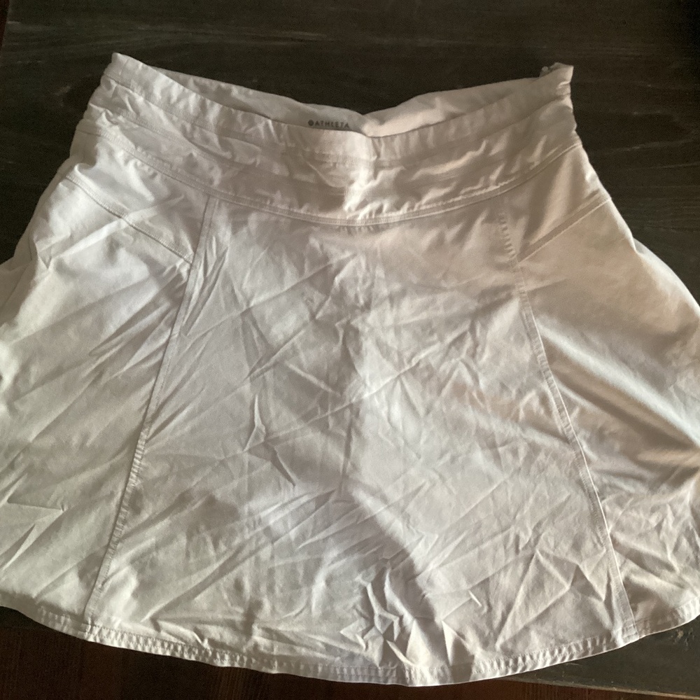 Athleta All Day Skort Size 14 Light Gray